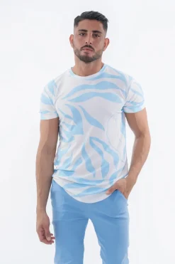 T-shirt manches courtes abstrait