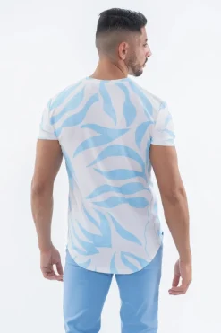 T-shirt manches courtes abstrait