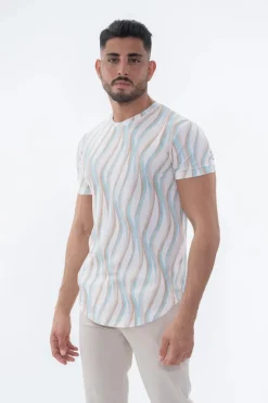 T-shirt manches courtes coloré