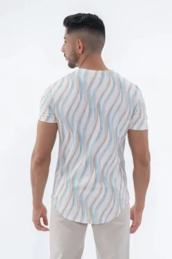 T-shirt manches courtes coloré