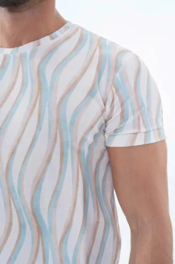 T-shirt manches courtes coloré