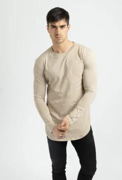 T-shirt manches longues oversize