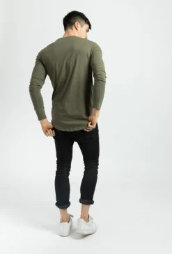 T-shirt manches longues oversize