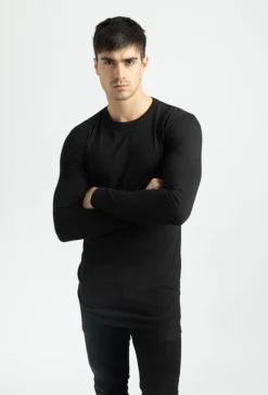 T-shirt manches longues oversize