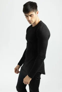 T-shirt manches longues oversize