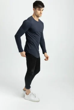 T-shirt manches longues oversize