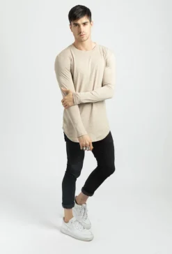 T-shirt manches longues oversize