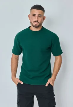 T-shirt matière texturé