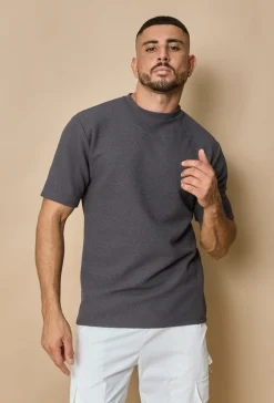 T-shirt matière texturé