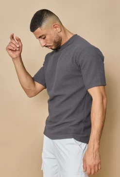 T-shirt matière texturé