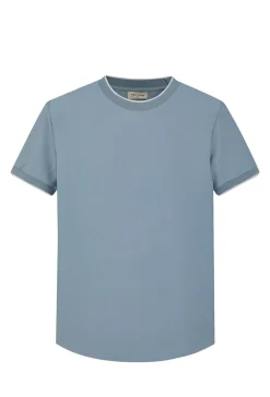 T-shirt minimaliste texturé