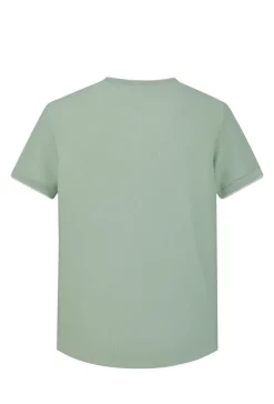 T-shirt minimaliste texturé
