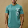 T-shirt oversize à imprimé fleuri