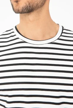 T-shirt oversize à rayure