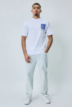 T-shirt oversize imprimé amour
