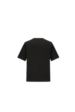 T-shirt oversize plissé