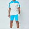 T-shirt polo contrasté
