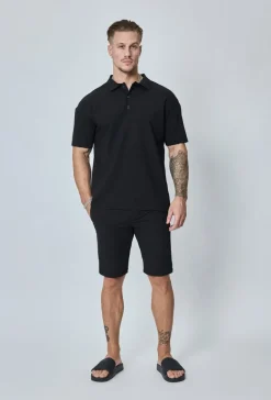 T-shirt polo toile décontracté