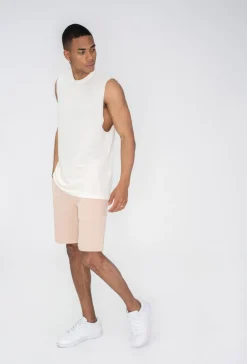 T-shirt sans manches maille