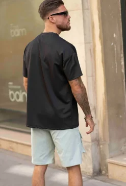 T-shirt sorona oversize avec poches à rabat