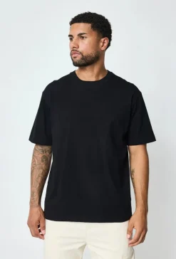 T-shirt uni à col rond