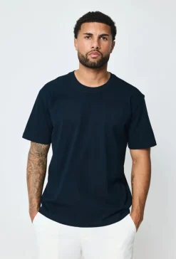 T-shirt uni à col rond