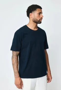 T-shirt uni à col rond