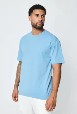 T-shirt uni à col rond