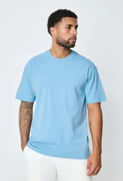 T-shirt uni à col rond