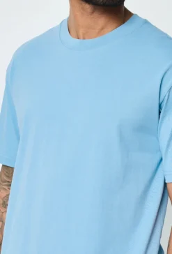 T-shirt uni à col rond