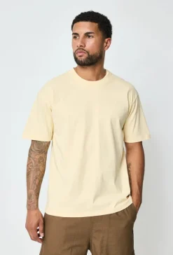 T-shirt uni à col rond