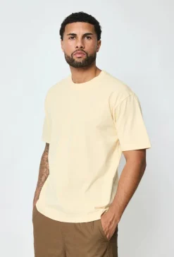 T-shirt uni à col rond