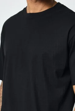 T-shirt uni à col rond
