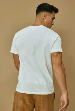 T-shirt uni à col rond