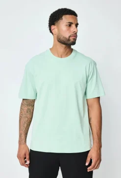 T-shirt uni à col rond