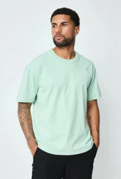 T-shirt uni à col rond