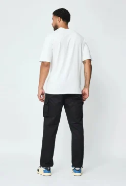 T-shirt uni à manches courtes
