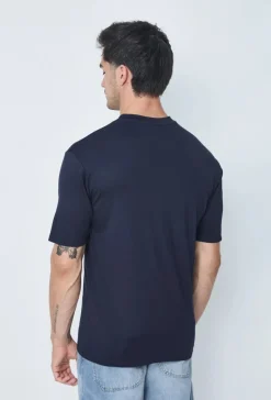 T-shirt uni à manches courtes