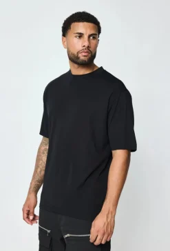 T-shirt uni à manches courtes