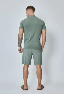 T-shirt uni à manches courtes