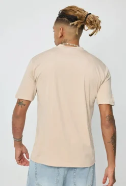 T-shirt uni à manches courtes