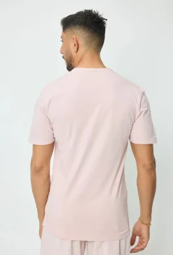 T-shirt uni à manches courtes