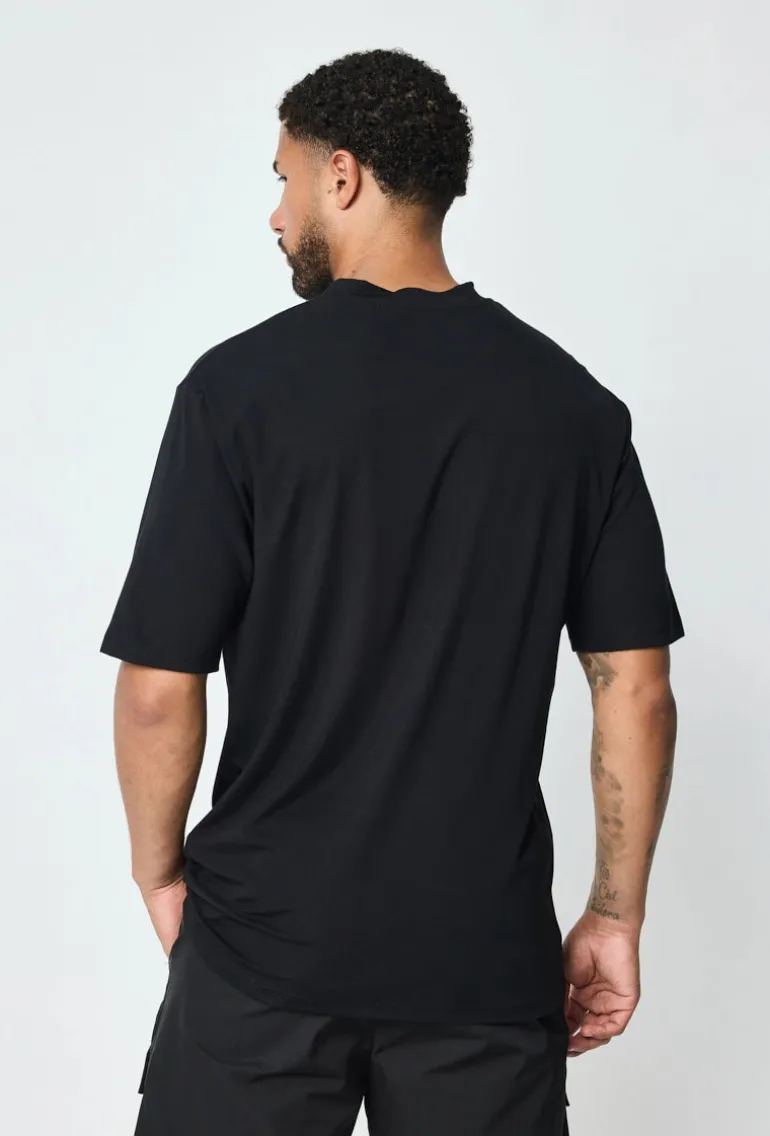 T-shirt uni à manches courtes