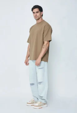 T-shirt uni oversize