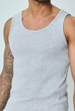 T-shirt uni sans manches