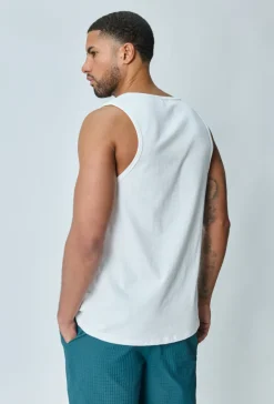 T-shirt uni sans manches