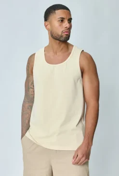 T-shirt uni sans manches