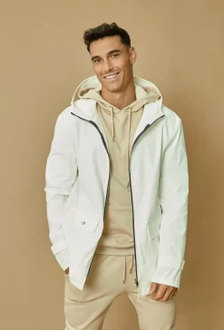 Veste à capuche zippée oversize