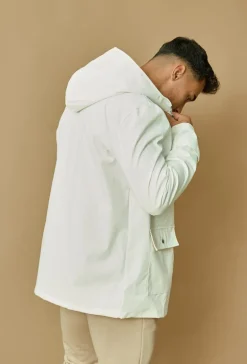 Veste à capuche zippée oversize