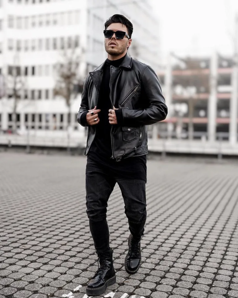 Veste avec ceinture